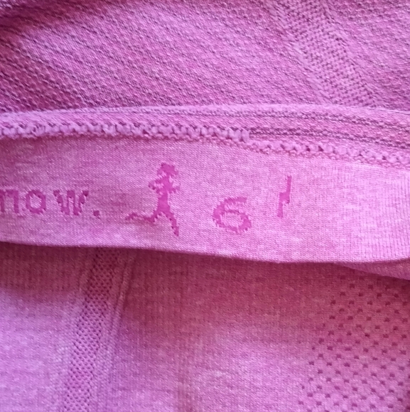 Swiftly Size 6 Pink Short Sleeve Athletic Top - Picture 7 of 8